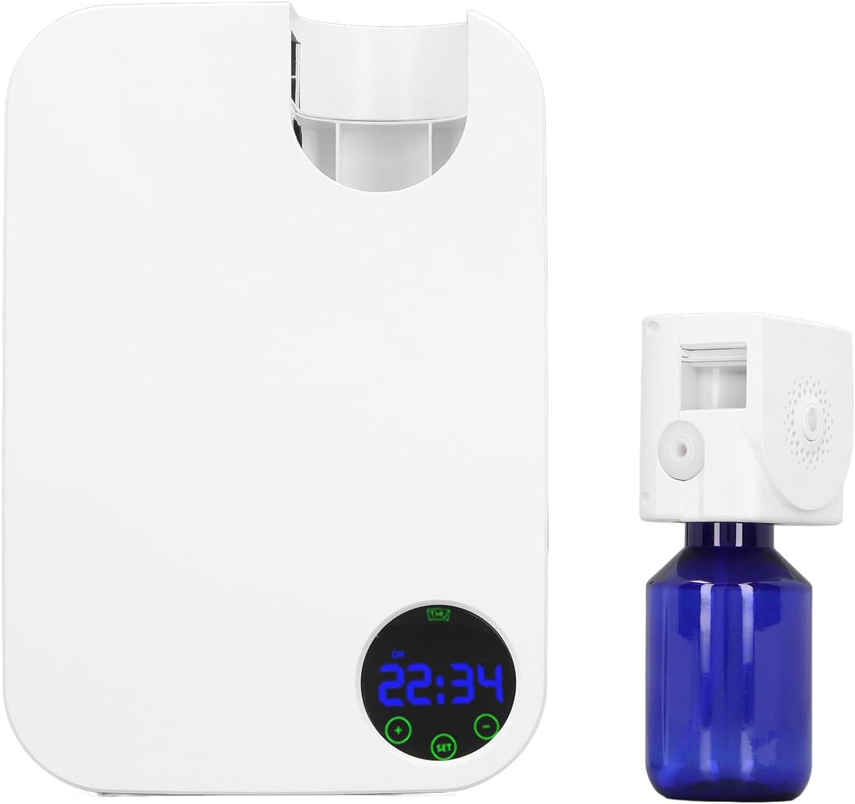 Fragrance Machine, Air Pump Aromatherapy Oil Diffuser 3 Color Display Automatic for Home (US Plug 100‑240V)