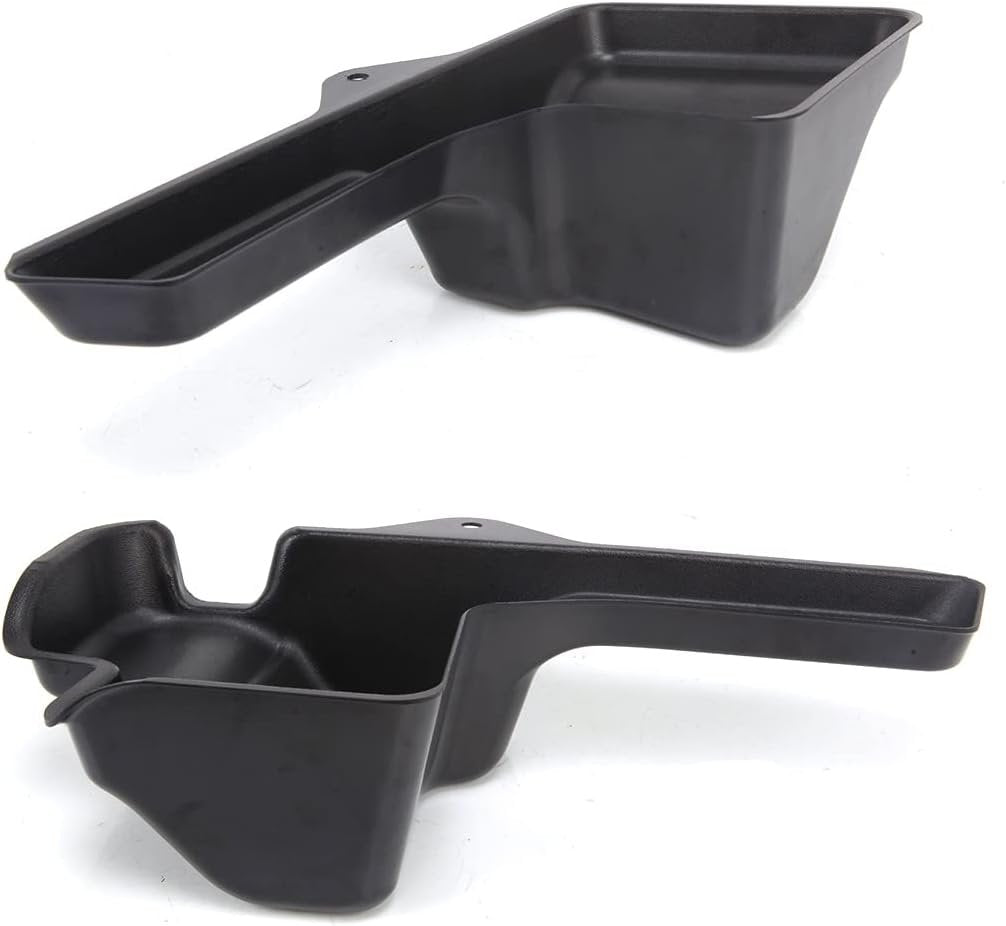 Wocch Rear Cargo Side Box Trunk Storage Tray Organizer Wheel Well Storage Bin Cargo Expansion Box for 2018-2023 Jeep Wrangler JL JLU Interior Accessories, Easy Screw-installation, Left & Right 2Pcs