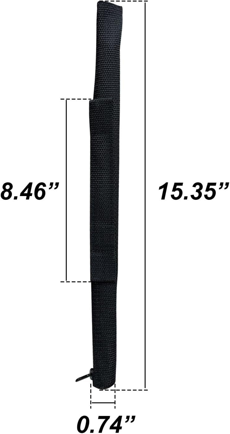 Door Limiting Straps Swing Door Check Limiter for 2007-2018 Jeep Wrangler JK JKU 2/4 Door, with Wire Protecting Harness, Interior Accessories, Black