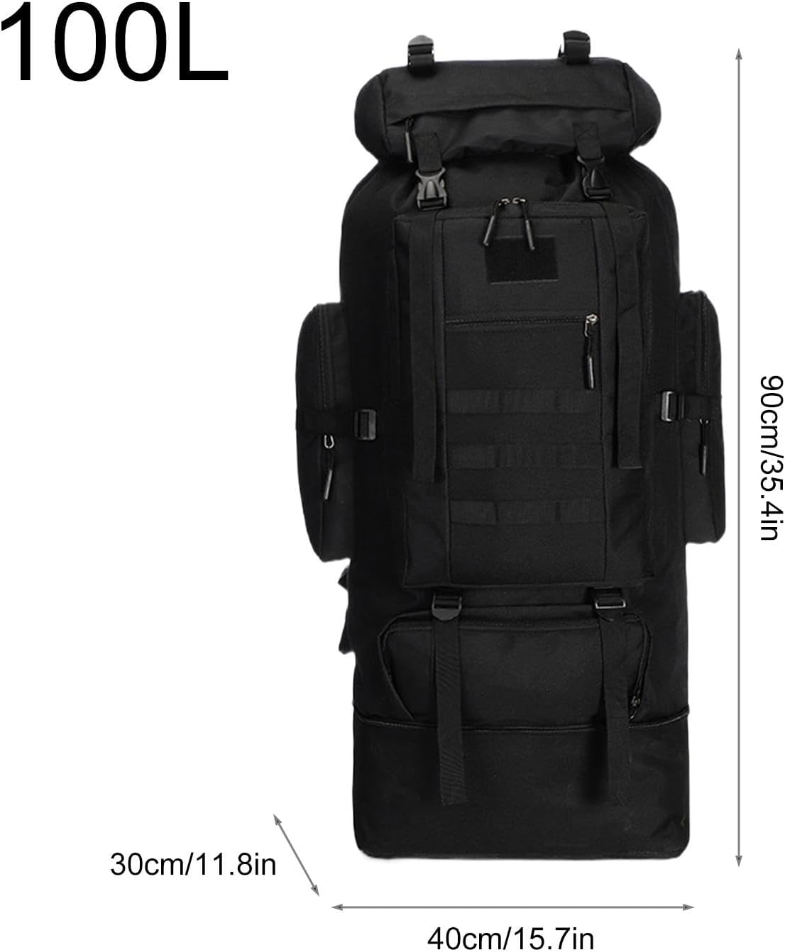 Large Capacity Travel Backpack, Waterproof Trekking Bag, Camping Backpack, Climbing Backpack, Cycling Backpack, Hiking Backpack, Backpacking Gear, Outdoor Adventure Bag, Rugged Travel Backpack
