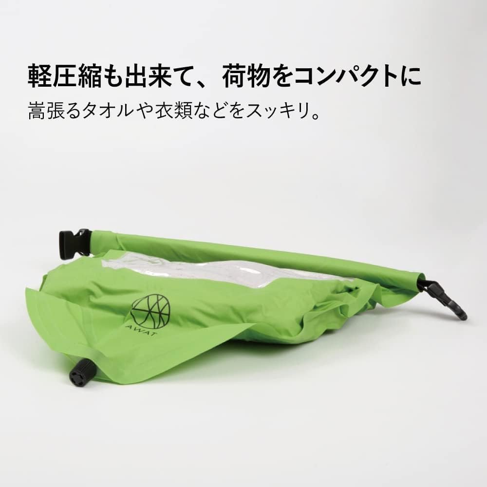 Alphax AWAT AP-437901 Shakashaka Wash Bag, 3L Size, Laundry Bag, Travel, Outdoor, Disaster Preparedness Goods, 10.4 x 17.3 inches (26.5 x 44 cm)