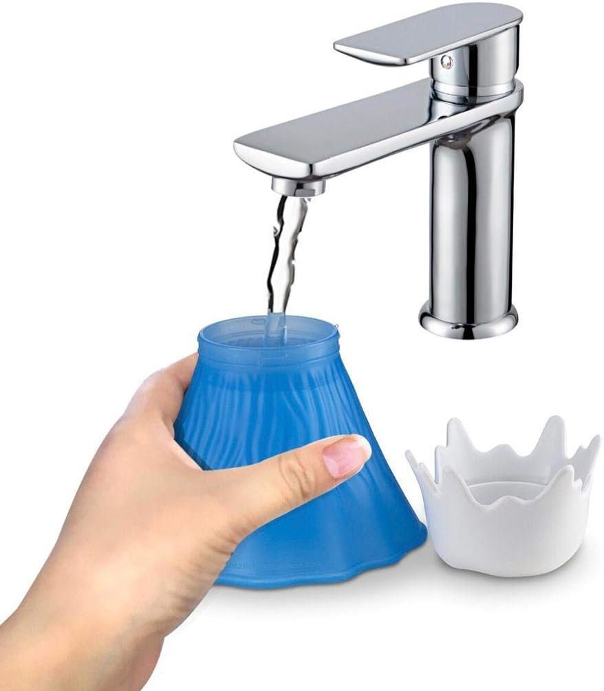 GB Quality Volcano Microwave Oven Cleaner Kitchen Gadget Water and Vinegar Cleaning Erupting High Temperature Steamer Easy Use Eco Cleans For Home Office