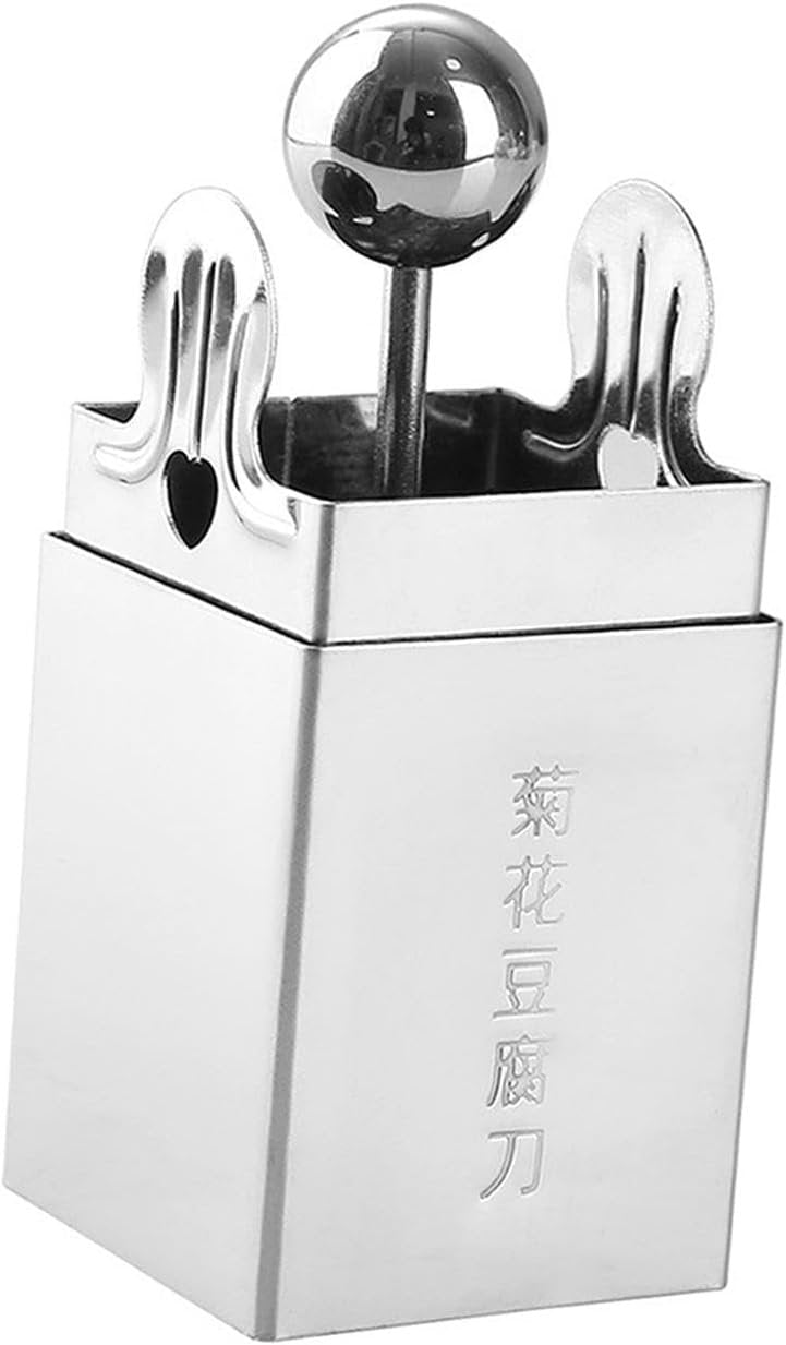 Colcolo Affettatrice per Tofu Taglierina per Tofu Utensile da Cucina Gadget per zuppa di Tofu Strumento per triturare Il Tofu per Eventi di Banchetti Cucina
