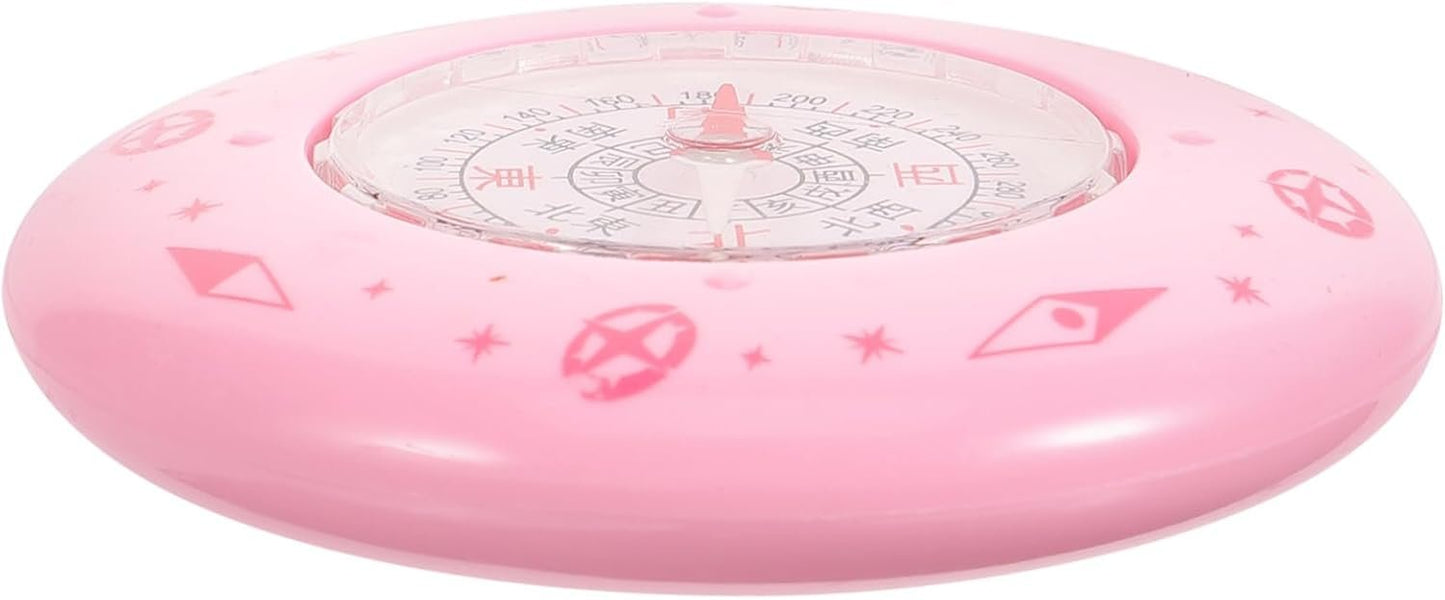 KOMBIUDA Metal Compass Hiking Mini Survival Compass Outdoor Accessory Plastic Mini Travel Compass