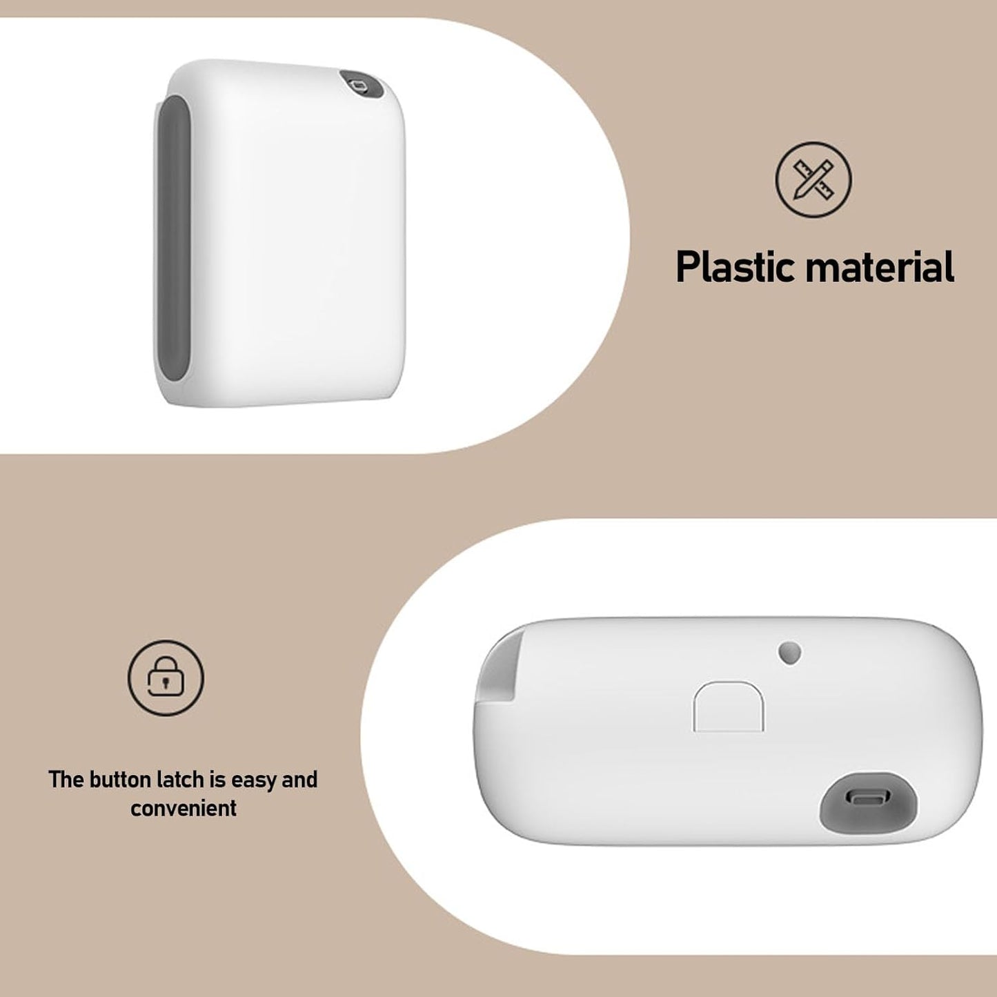 Essential Oil Diffusers for Home, Smart Scent Air Machine for Home, Hotel Collection Diffuser, Waterless Essential Oil Diffuser with Automatic Timing Function APP Control