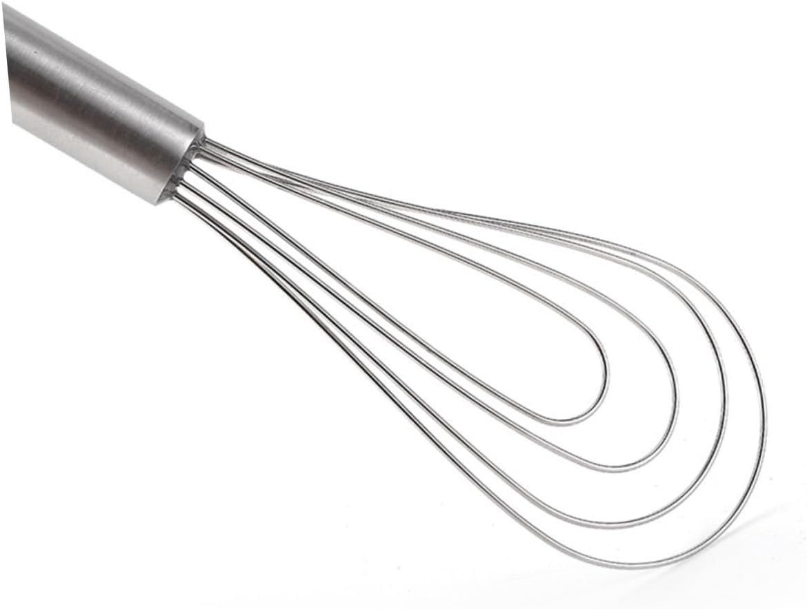 Zerodeko Frullino per Le Uova Utensili da Cucina Frusta Frusta a Mano Frullino per Le Uova in Acciaio Inossidabile per Gadget da Cucina