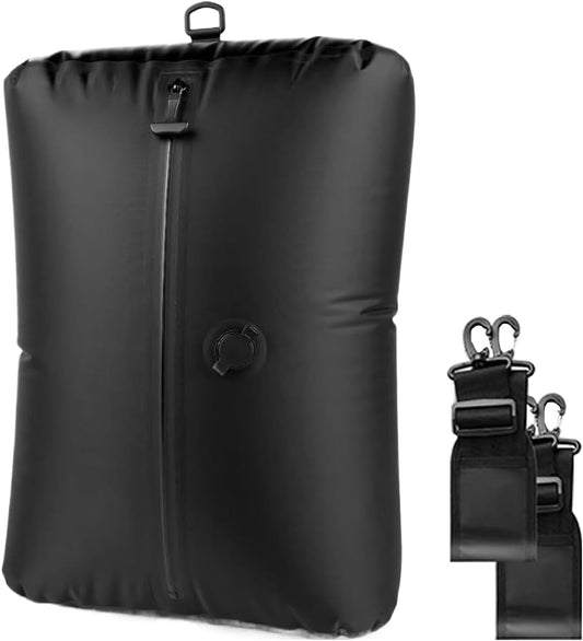 Travel Compression Bags, Reusable Vacuum Storage, Large Capacity Organizer, Black Portable Leak Proof Design, Luggage Space Saver for Business Trips, Backpacking, Airplane