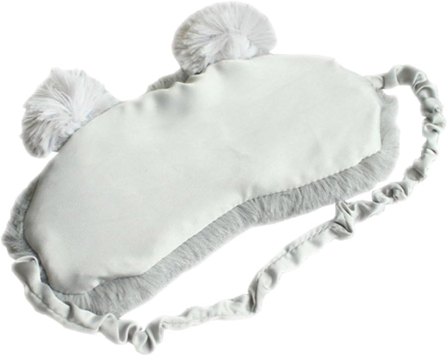 HXINFU Lovely Rabbit Eye Mask For Sleeping Women Travel Eye Mask For Airplane