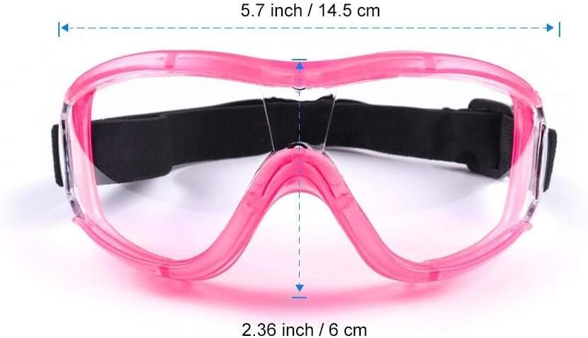 Child Safety Glasses Kids Protective Goggles Science Experiment Lab Eye Protection Ballistic Resistant Lens Anti-Fog