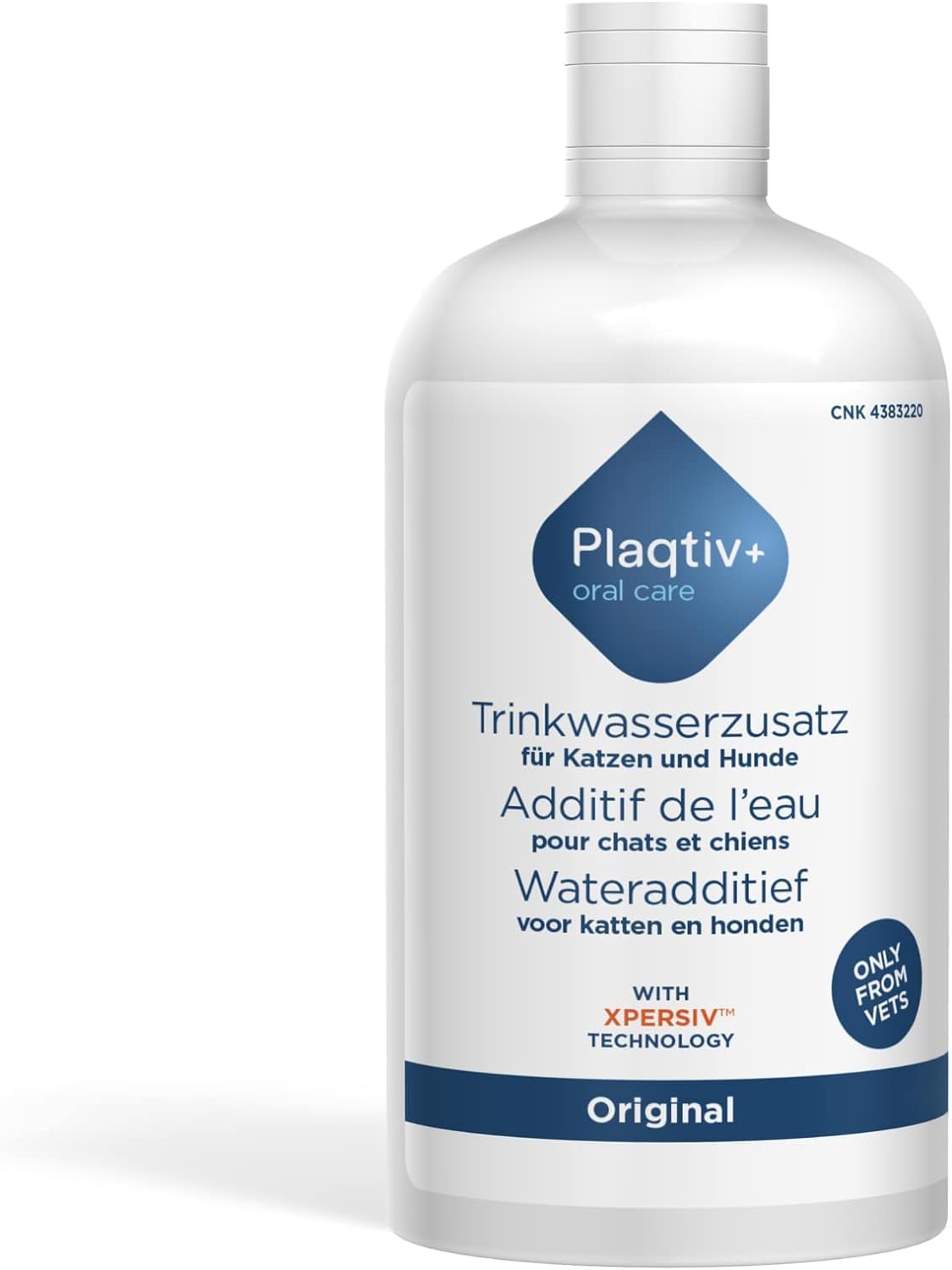 Plaqtiv+ Drinking Water Additive | Twin Pack | 2 x 500 ml | Dog and Cat Care Product | Promoting Teeth Care and Oral Hygiene