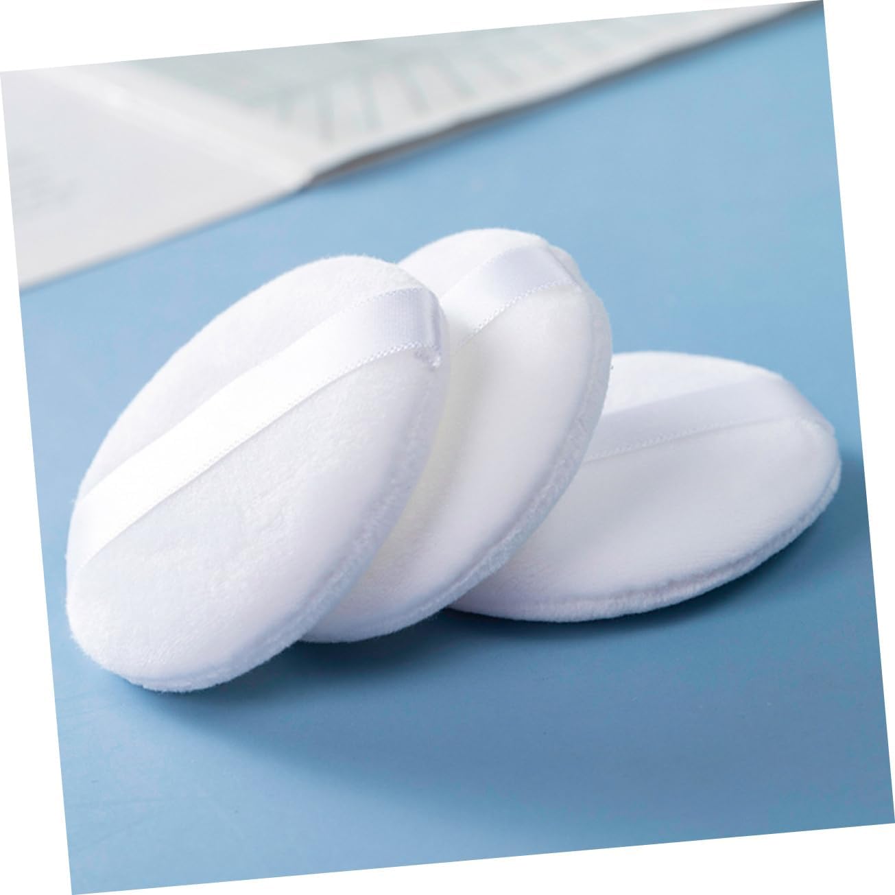 FRCOLOR 5 Pz soffio di cipria sciolto applicatore di bellezza piccolo strumento per il trucco makeup cosmetici accessorio cosmetico per ragazza soffice soffio di cipria in polvere
