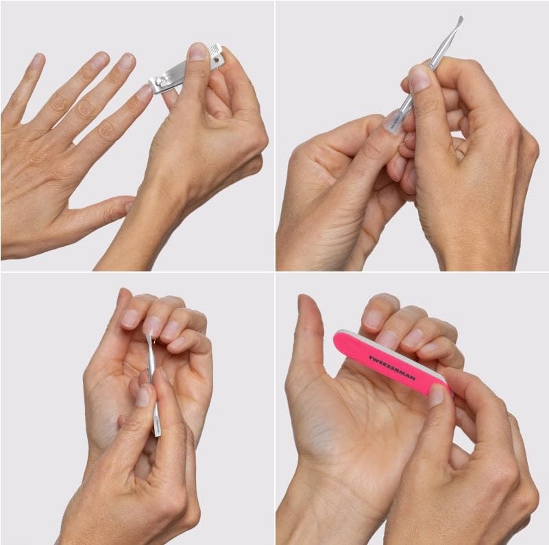 Tweezerman Mini Neon Nail Care Kit