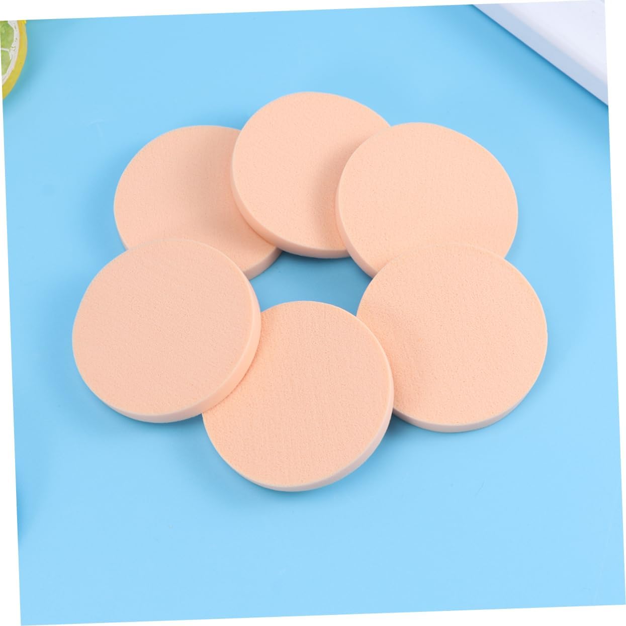 CALLARON 12Pezzi Spugnette Makeup Rotonde Accessori per Fondotinta e Polvere per Applicazioni Uniformi Casa e Salone