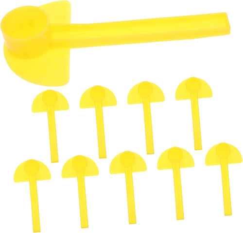 Mipcase 10Pcs Beehive Water Dispenser Honeycomb Entrance Feeder Portable Bee Bottle Feeder for Easy Feeding Watering Compatible with Various Beehives Beekeeping Tool