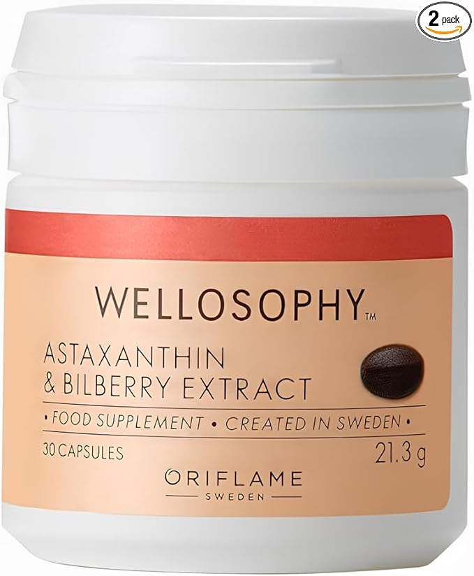 Oriflame Wellness Astaxanthin & Bilberry Extract