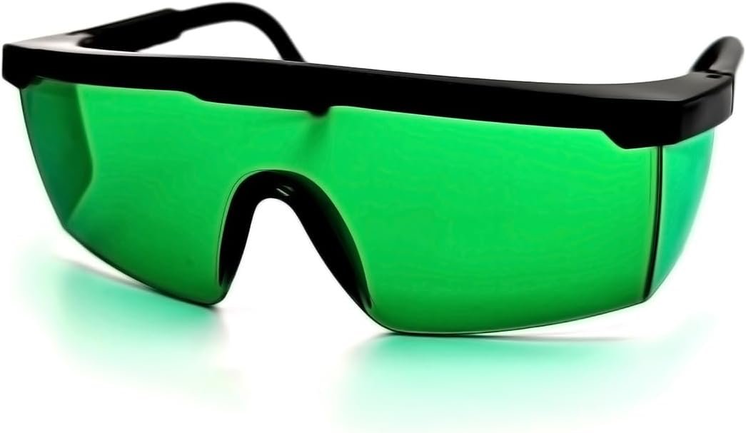 FreeMascot UV and Red Light Safety Glasses For Red Light Therapy, Laser Hair Removal Treatment, Tanning Eye Protection