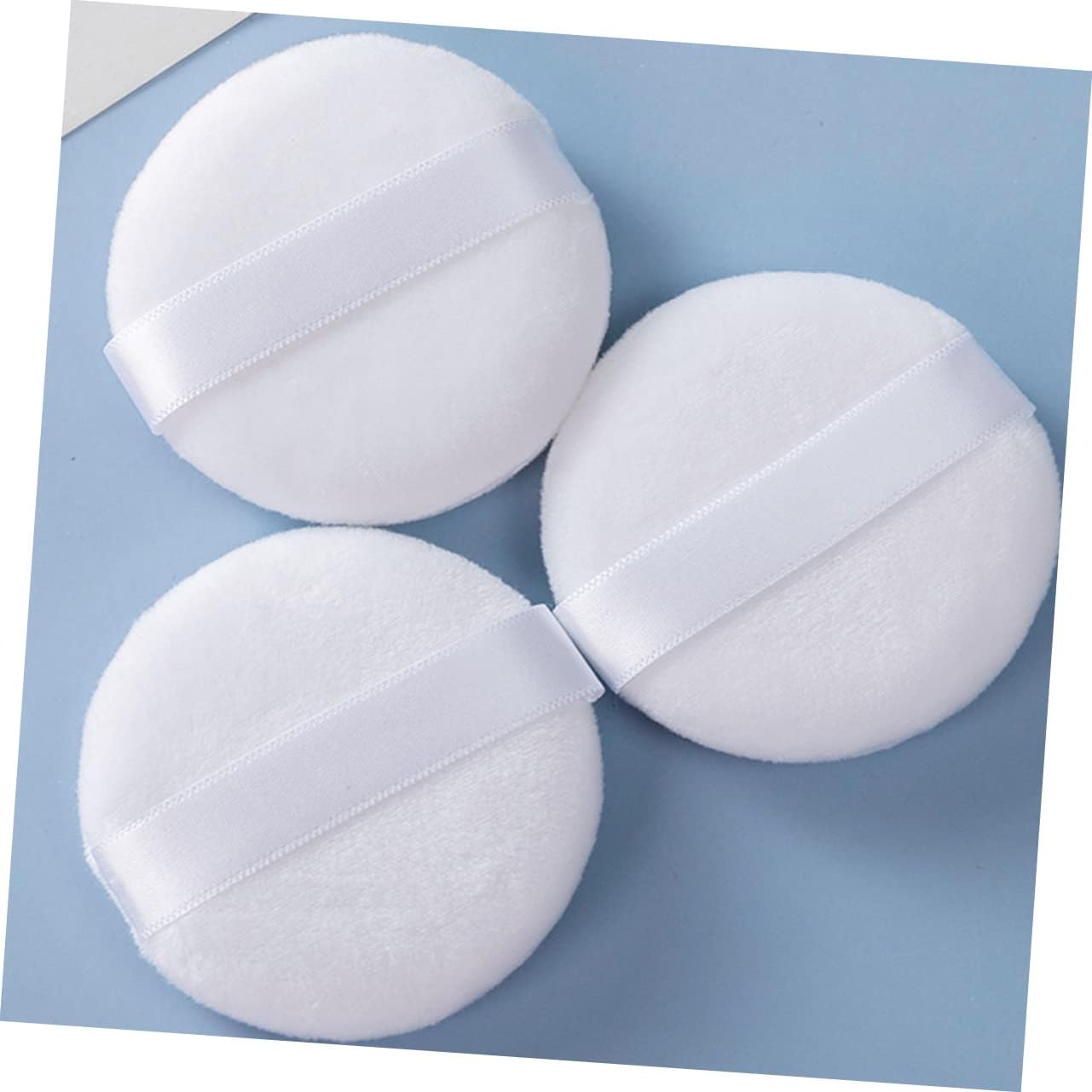 FRCOLOR 5 Pz soffio di cipria sciolto applicatore di bellezza piccolo strumento per il trucco makeup cosmetici accessorio cosmetico per ragazza soffice soffio di cipria in polvere