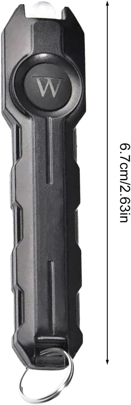 Key Chain Flashlight, Compact Outdoor Light, High Brightness Led Torch Home, Work, Travel, Survival Gear, Portable Lamp For Outside Adventures, 2.64 Inches