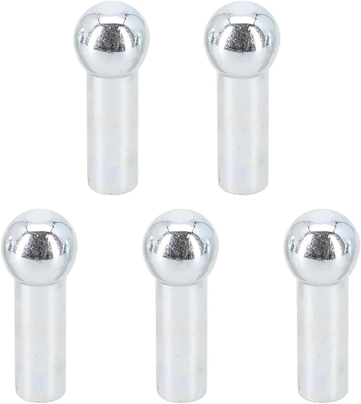 WEZCHUGHAOL 5 Pcs Gym Machine Accessories for 6mm Wire Rope Cable Ball Stopper Interface Port Components, Fitness Equipment Wire Rope Port Joint Replacement Parts for Home Gym Machine Use