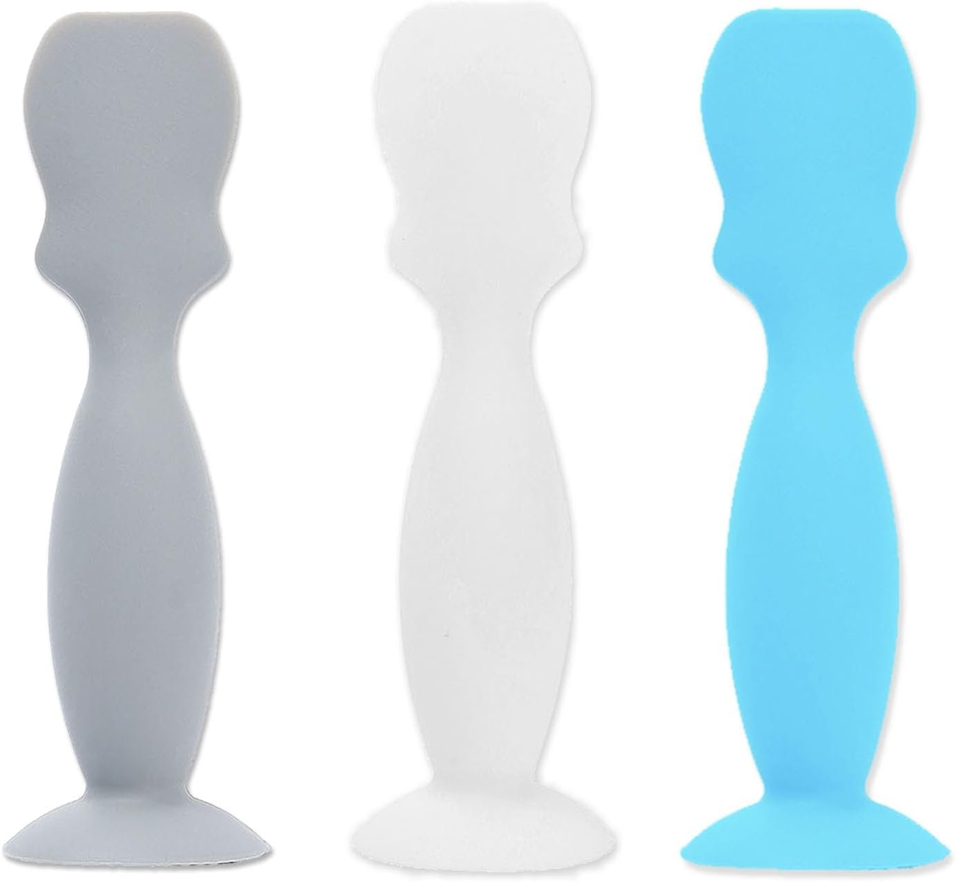 Baby Diaper Cream Spatula, 3 Pack Baby Diaper Brush Baby Cream Applicator, Silicone Diaper Cream Spatulas Brush for Newborn Baby