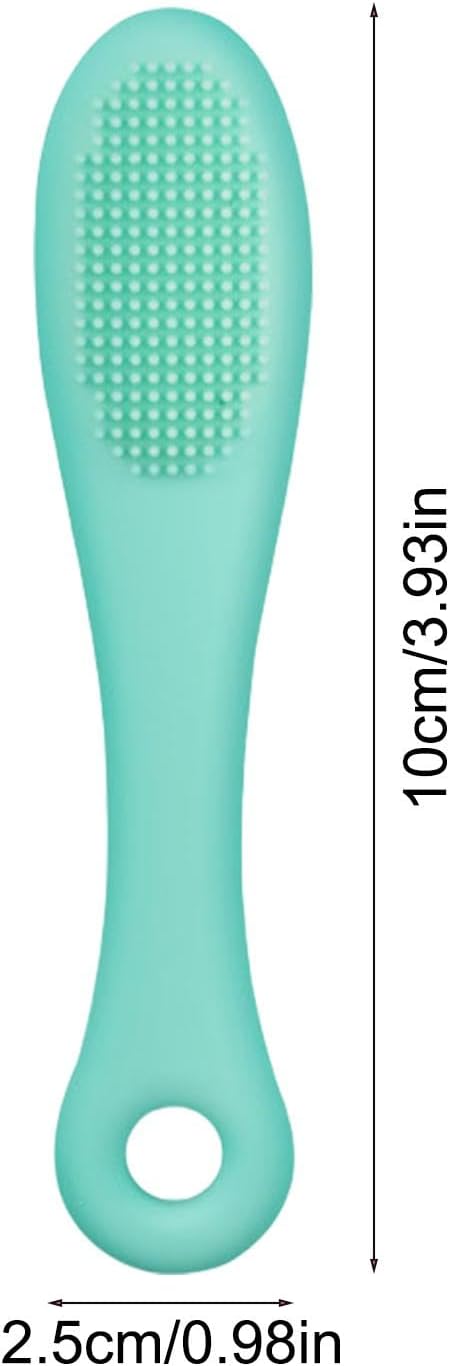 Cat Chin Brush Soft Silicone Grooming Brush Non-Slip Pet Cleaning Brush Finger Grooming Tool For Pets Cat And Dog Chin Scrubber Multifunctional Pet Grooming Supplies Silicone Brush For Cats Pet Hygien