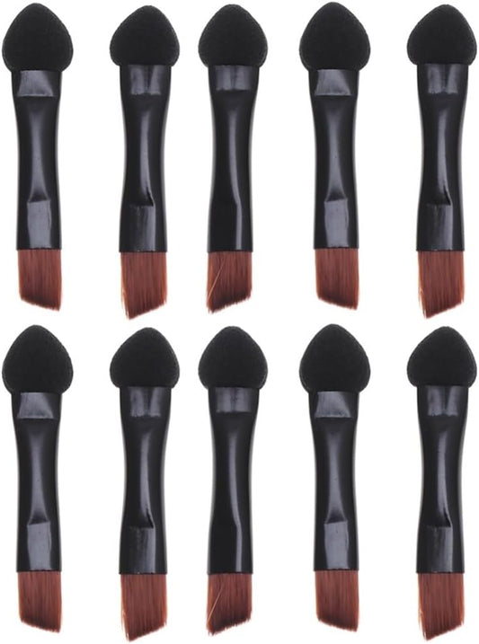 20 Pezzi pennello per ombretto spugnetta per il trucco degli occhi occhio di trucco mini makeup brush set accessori make up ombretto occhi ombretti occhi pennello per sfumare Black Didiseaon