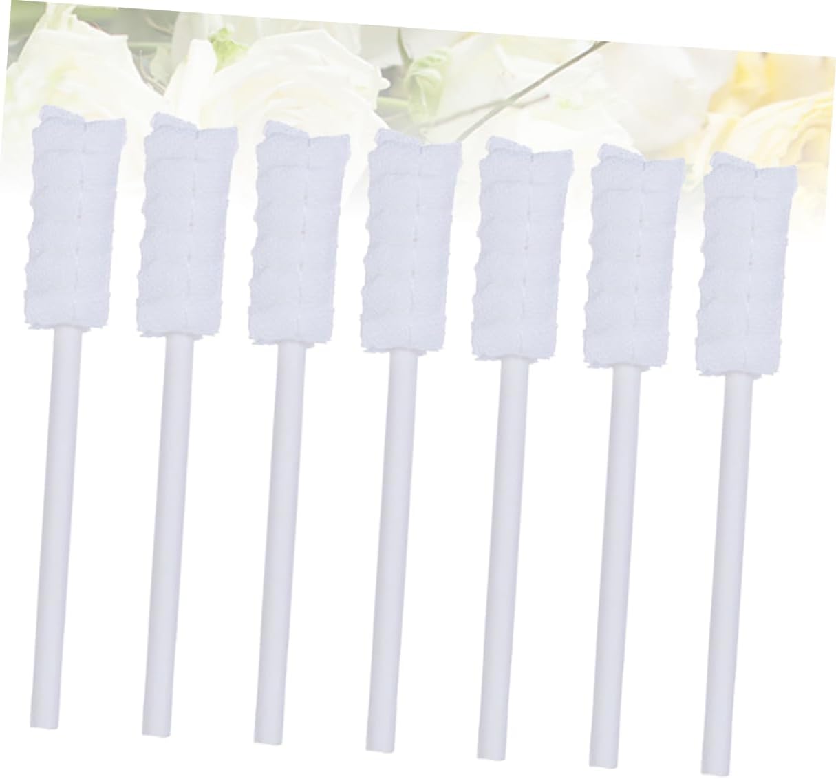 PACKOVE 1set Mouth Swabs Soft Gauze Oral Care Cleaning for Safe and Practical Mouth Care for Boys and White 10pcs