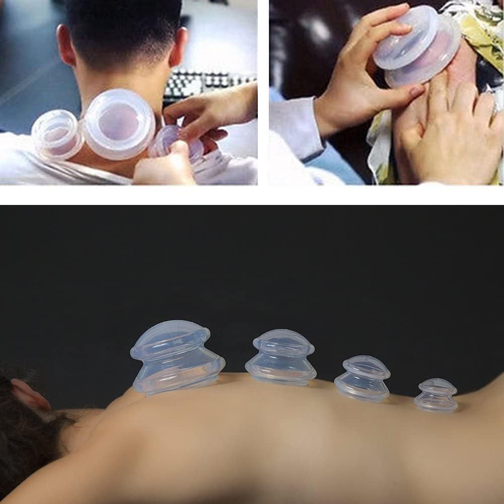 Shinefuture Cupping Therapy Set, Massage Cupping Therapy Sets,Silicone Cupping Therapy Sets ,Massager Tools for Joint Pain Relief, Self Silicone Massage Cups for Deep Muscle
