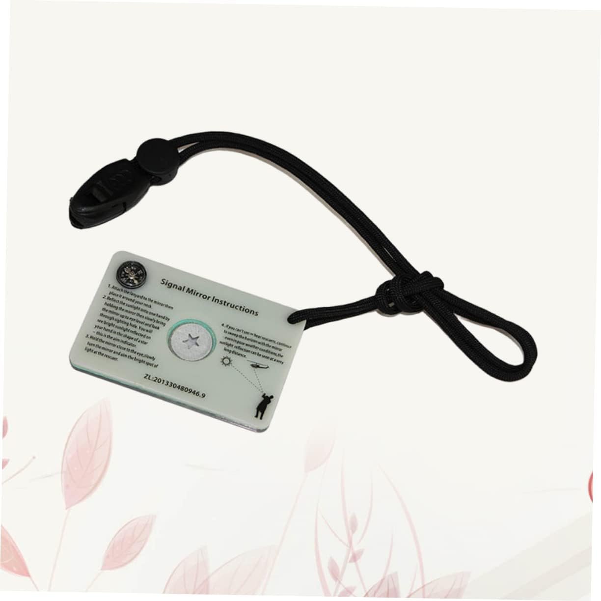 Totority Daylight Signal Mirror Reflective Outdoor Survival Mirror for Camping Hunting and Emergency