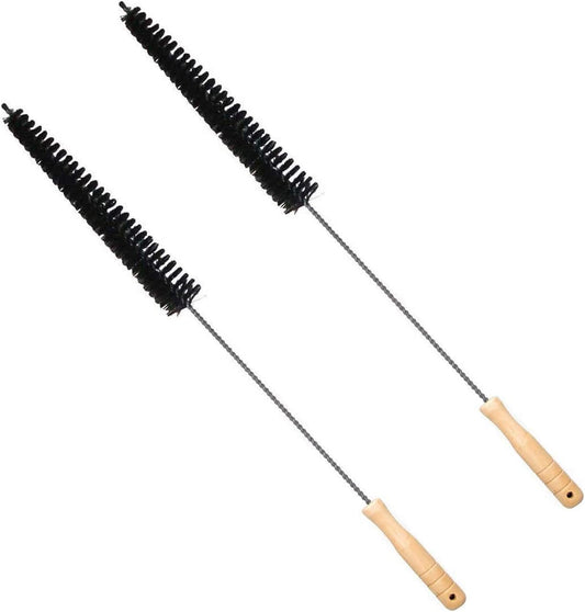 2 Pack Dryer Vent Cleaner Kit Clothes Dryer Lint Brush Vent Trap Cleaner Home Essentials Long Flexible Refrigerator Coil Vacuum Brush