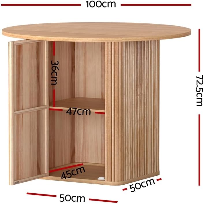 1M Artiss Dining Table Storage Base