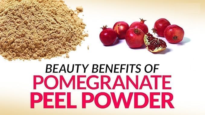 NACHT Pomegranate Peel Powder for natural face pack- 227 GM