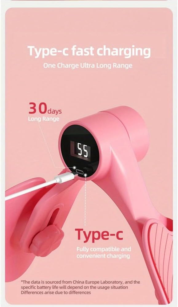 ZBDZSW Smart Pelvic Floor Muscle Trainer Postpartum Restoration Leg Fitness Attrezzatura di conteggio Multifunzionale Glutei Cosce
