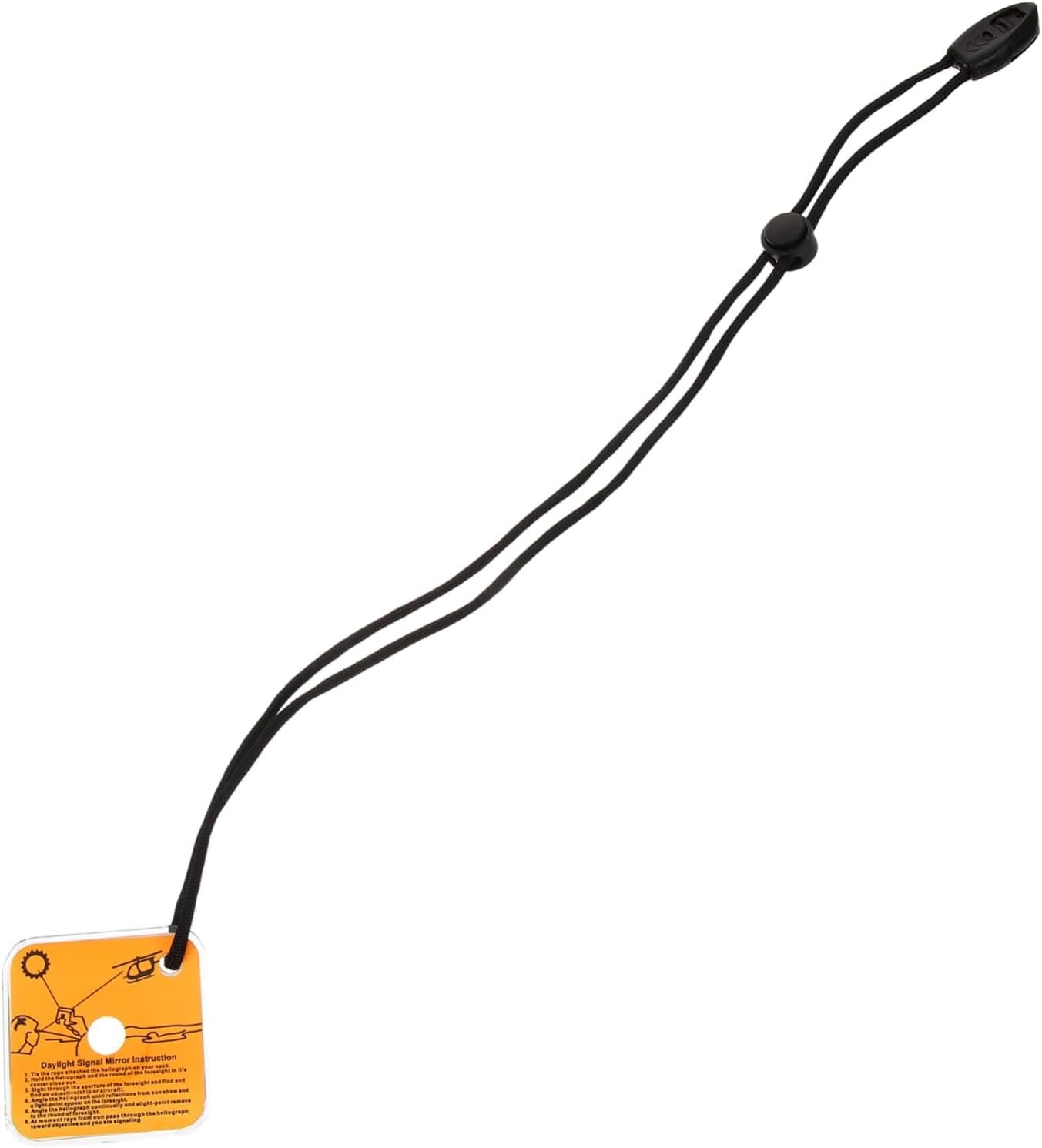 YARNOW Outdoor Survival Signal Mirror Camping Kit Approved Boating Waterproof Camp Lamp First Beam Acrylic