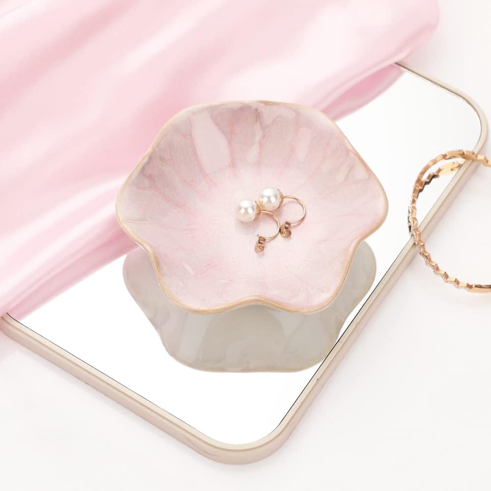 Ceramic jewelry dish,leaf jewelry tray key tray,jewelry holder,small ring dish holder Jewelry Plate trinket tray catchall tray nightstand decor for entryway table room decor