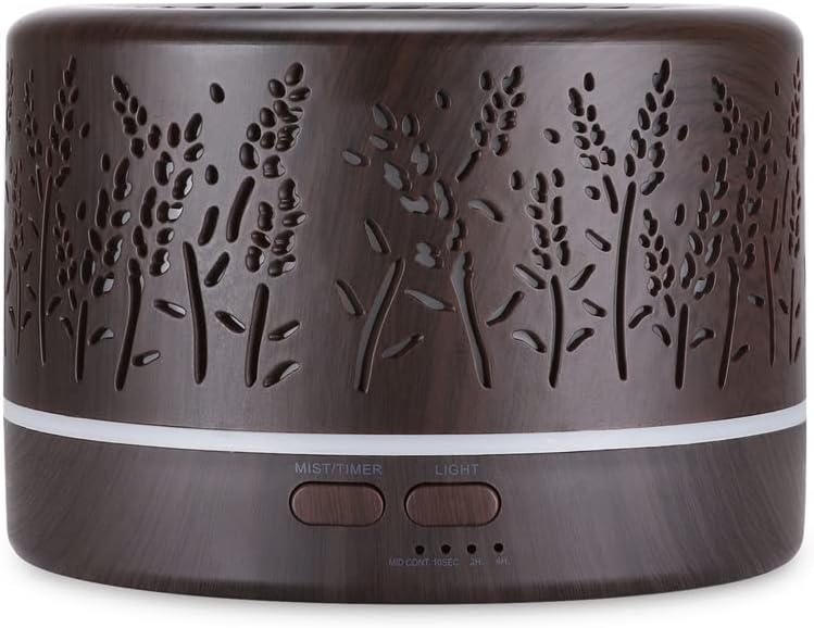 700ml Remote Control Electric Air Humidifier Aroma Diffuser Essential Oil Cool Mist Maker 7 LED Light Coloful(D,JP Plug)