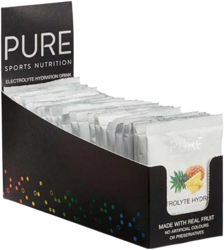 Pure Sports Nutrition - Electrolyte Hydration 42G Satchels - Pineapple(Pack of 4)