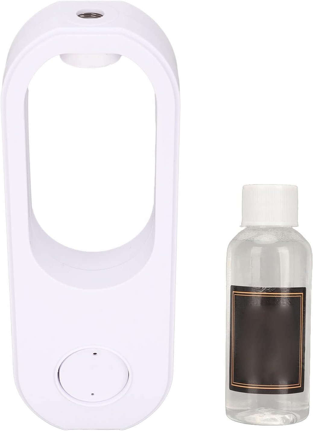 Automatic Fragrance Dispenser with Adjustable 3 Gears | USB Charging Essential Oil Diffuser | Wall Mounted & Desktop Aromatherapy for Bedroom & Bathroom | White