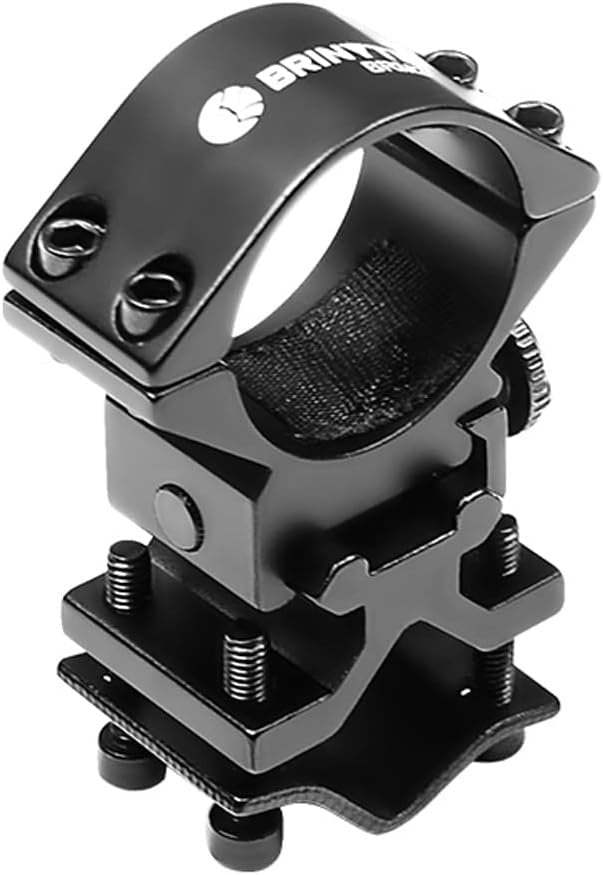 Brinyte BRM21 Flashlight Mount,Suitable for 25.4-30mm Diameter Flashlights, for Tactical Flashlight and Hunting Light
