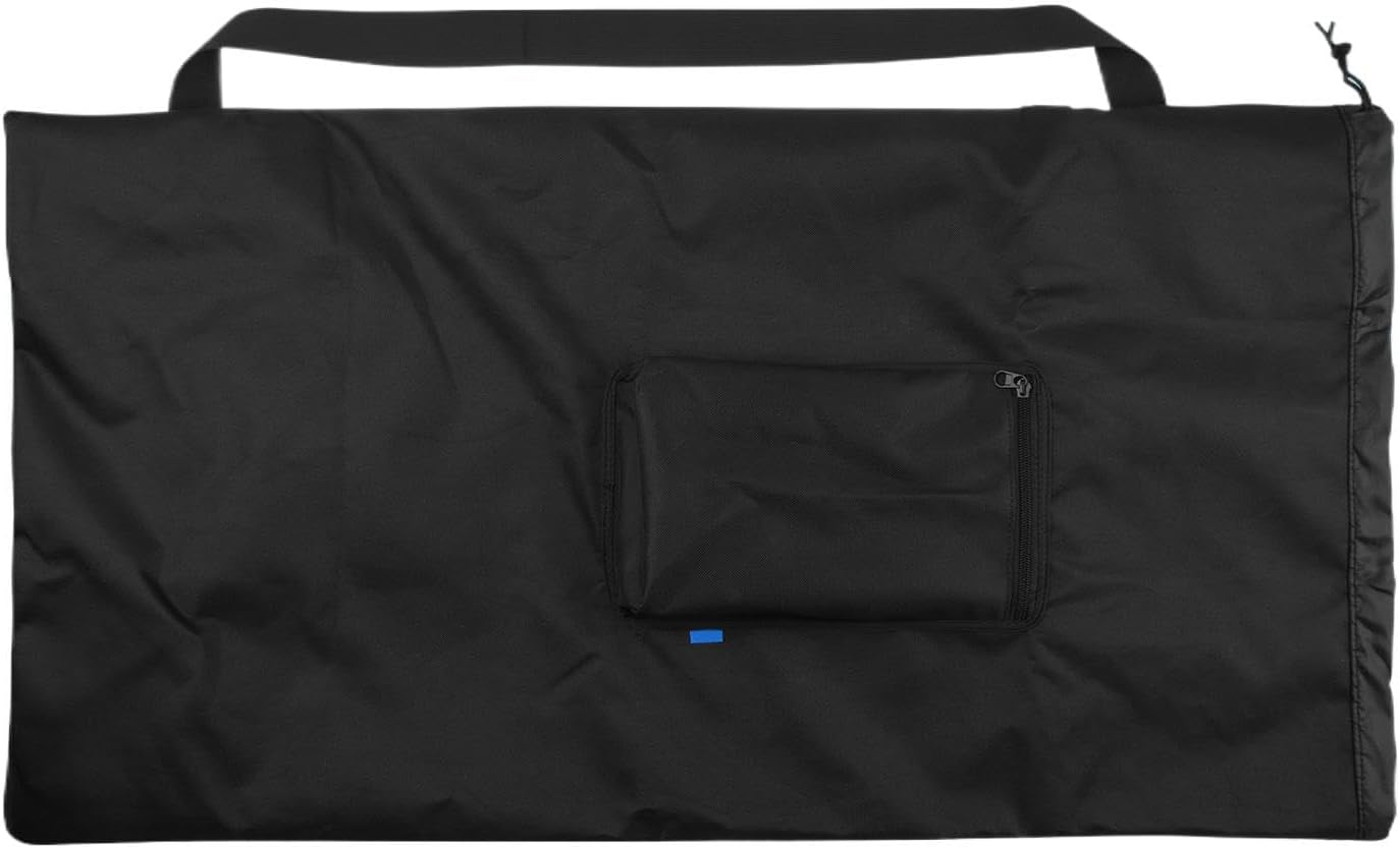 Generico Large Camping Duffel Bag, Foldable Travel Luggage, Tent Storage Carrier, Portable Pouch, Adjustable Shoulder Strap for Hiking, Picnic, Outdoor Adventures, 35.43 x 19.29 Inches, Single