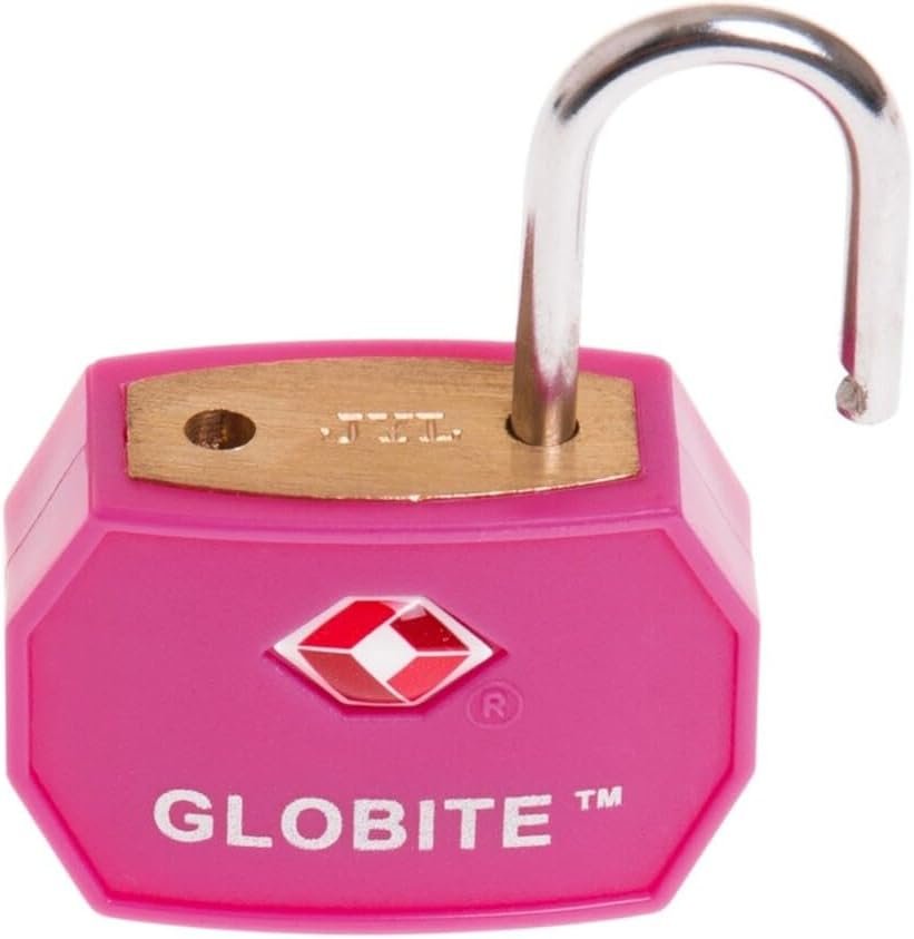 Globite TSA Luggage Locks 2pk, Pink