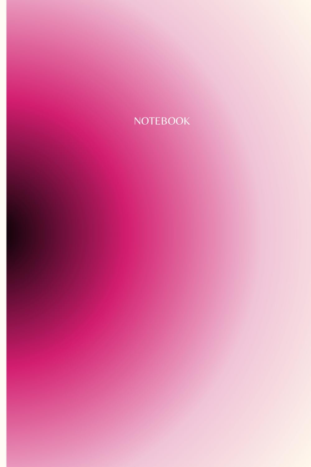 Notebook: Classic Pink Aura Notebook: Journal 120 Pages, College Ruled Lined Interior, For Office, For School, For Work, For Personal