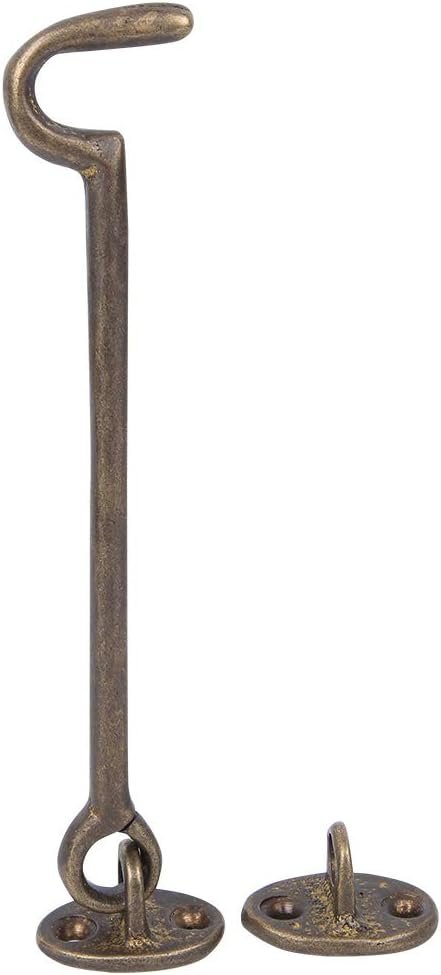 Chiusura per Finestra, Staffa Antivento in Ottone Antiruggine per Ufficio (bronzo antico)