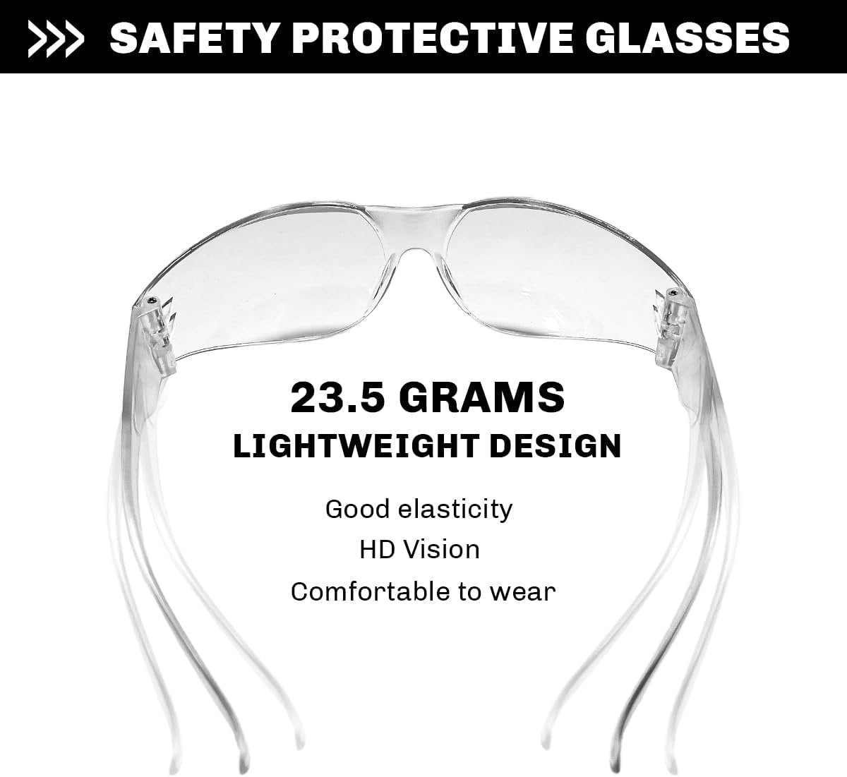 36 Packs Safety Glasses for Men and Women - Clear Shooting Glasses and Goggles for Ultimate Eye Protection