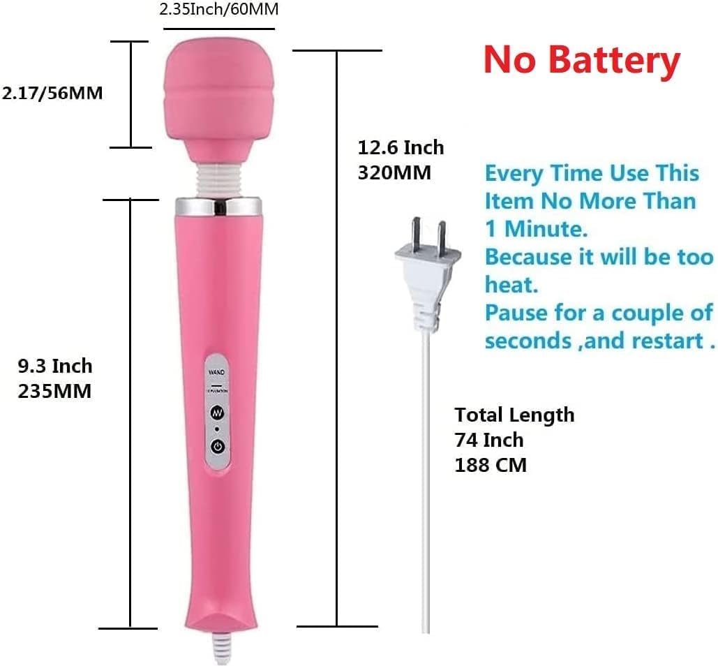Gajoin Portable Electric Vibration Back Body Massager for Women Sports Recovery Muscle Pain Shoulder Neck Legs Hands and Feet Massage Tool(Massaged