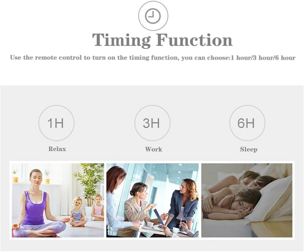 150ML Ultrasonic Air Humidifier Remote Control Aroma Essential Oil Diffuser with 7 Color LED Light for Home Office Car (C)