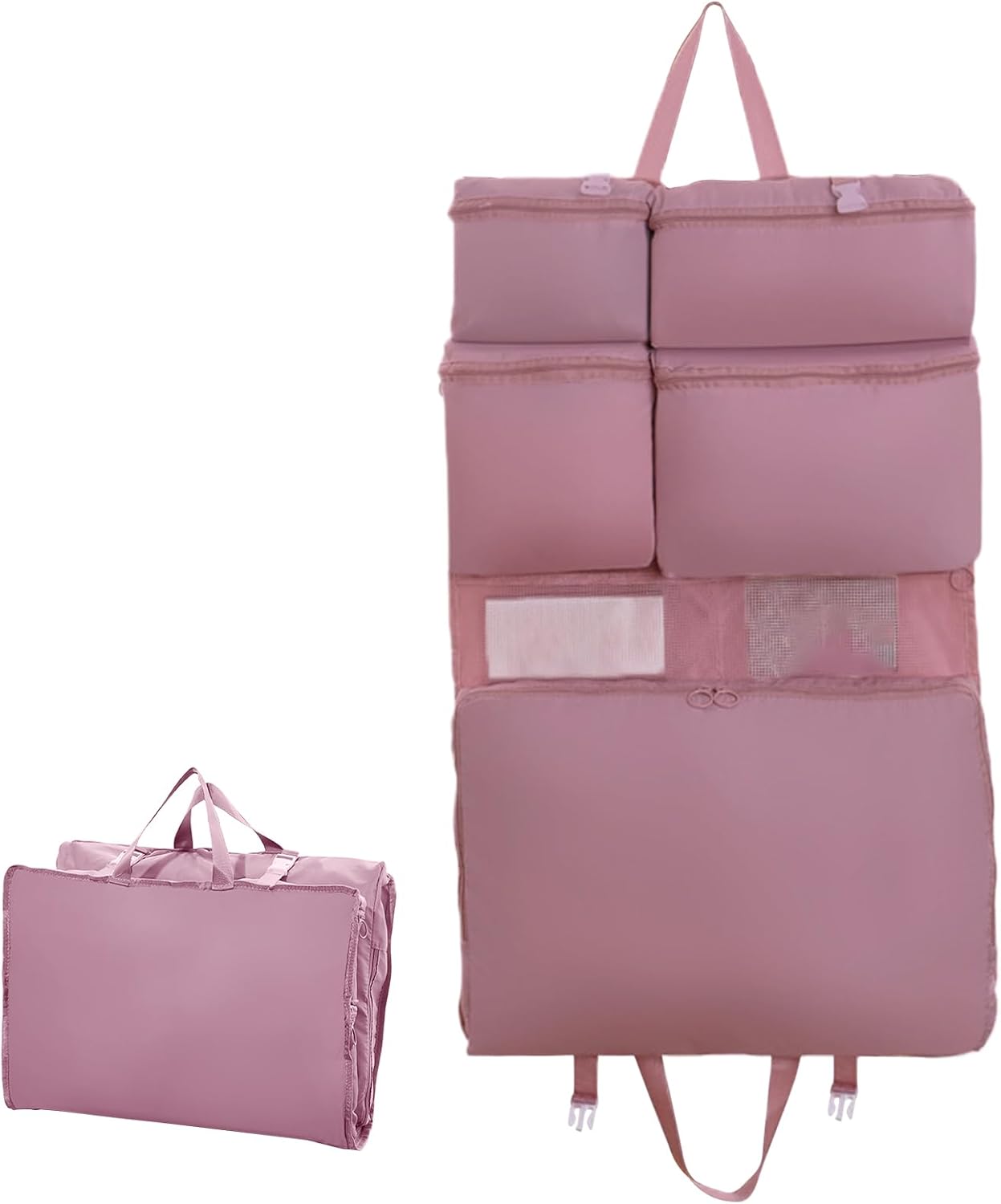Foldable Suitcase Bag, Lightweight Luggage Organizer, Portable Compression Packing Bags, Ideal for Airplanes, Workout Gym, Toddler Gear, Clothing, Travel 28.74x17.32 Inch