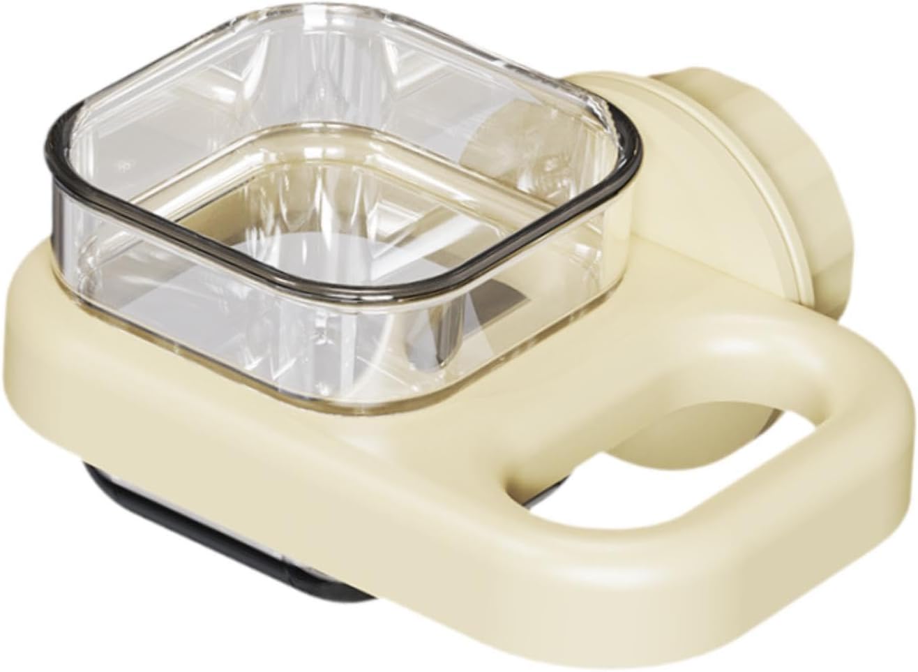 Besga Parakeet Food Dish Feeder Bowl Stable Watering Supplies Portable Bird Feeding Dish Cup Bird Waterer for Parrot Yard Balcony, White
