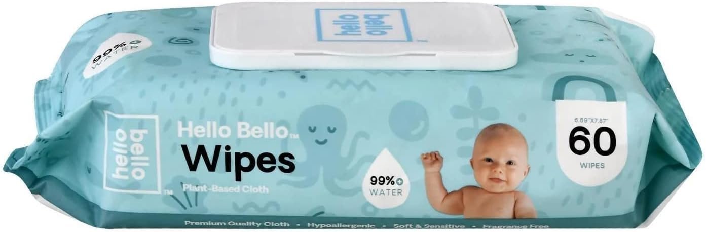 Hello Bello Baby Wipes 60 ct