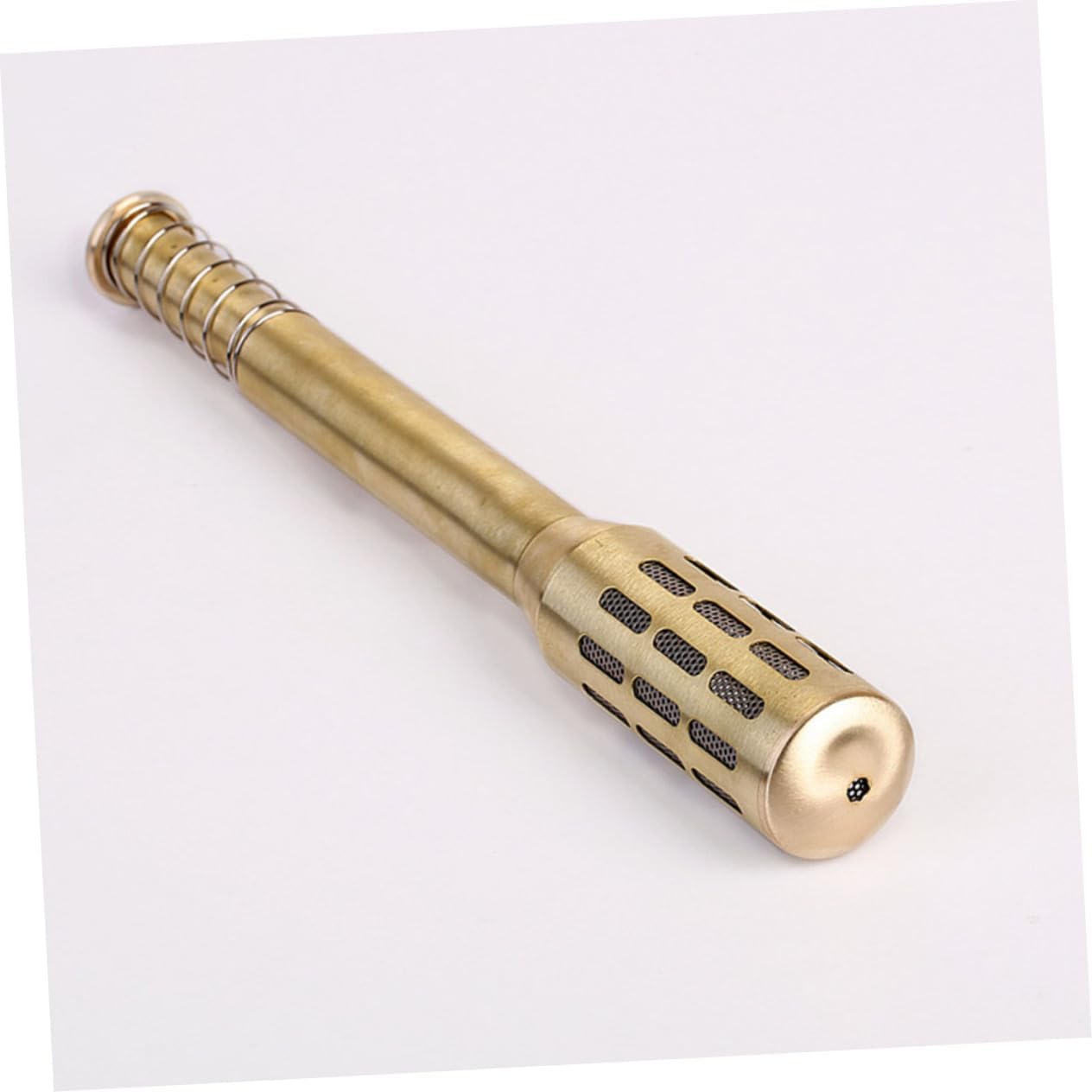 BIUDECO Brass Moxa Roller Stick for Moxibustion Massage Burner Enhance Balance Body Functions Portable